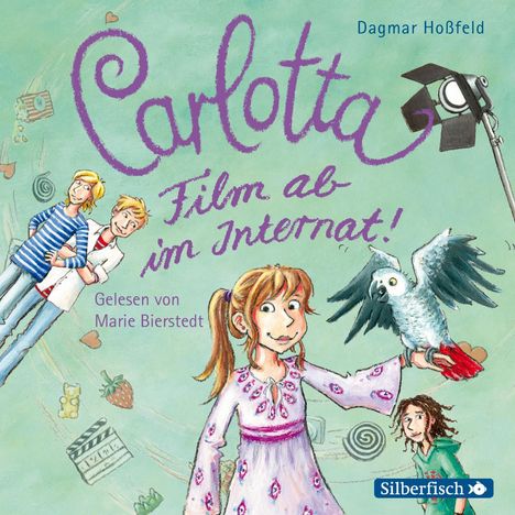 Dagmar Hoßfeld: Carlotta 03. Film ab im Internat!, 2 CDs