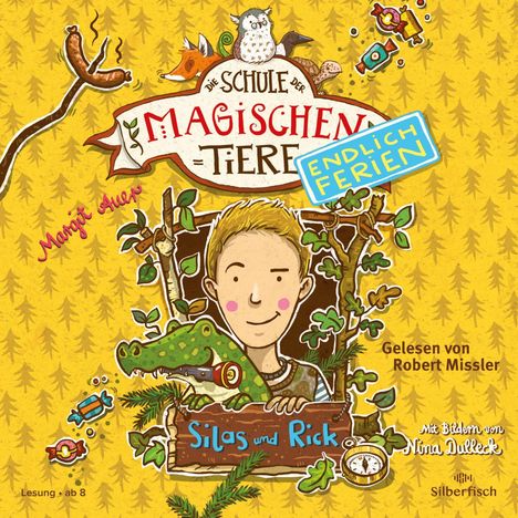 Die Schule der magischen Tiere - Endlich Ferien 2 - Silas und Rick, 2 CDs