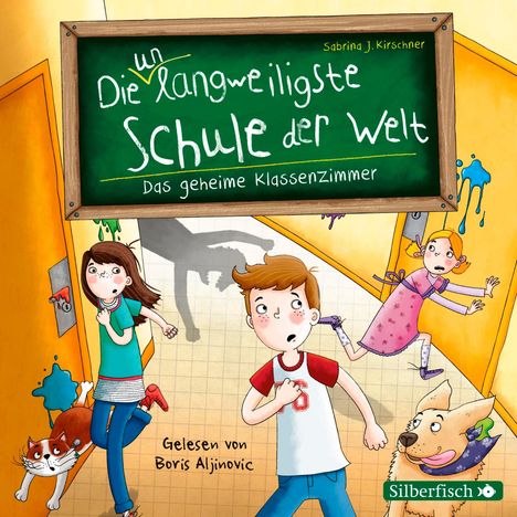 Sabrina Kirschner: Die unlangweiligste Schule der Welt. Das geheime Klassenzimmer, 2 CDs