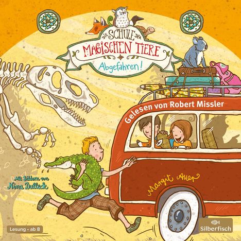 Margit Auer: Die Schule der Magischen Tiere 04: Abgefahren!, 2 CDs