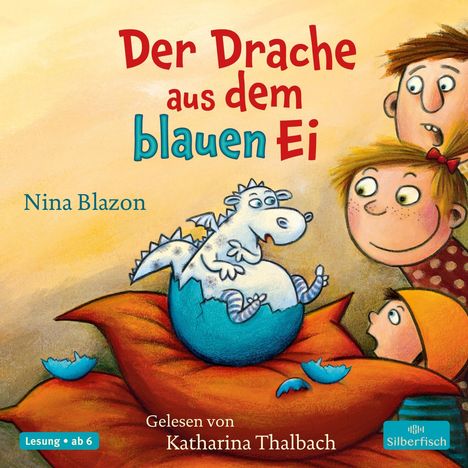 Nina Blazon: Der Drache aus dem blauen Ei, 2 CDs