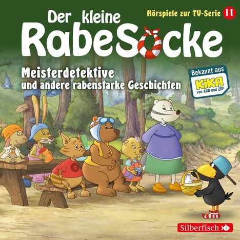Der kleine Rabe Socke - Meisterdetektive und andere rabenstarke Geschichten, CD