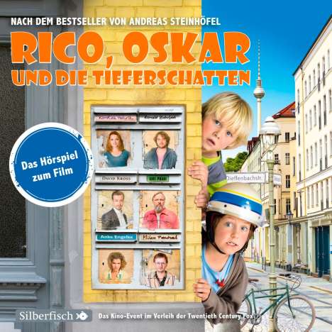 Andreas Steinhöfel: Rico, Oskar und die Tieferschatten - Das Filmhörspiel, 2 CDs