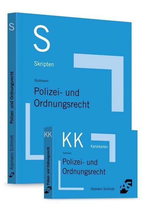 Bundle Stuttmann Skript Polizei- und Ordnungsrecht + Karteikarten Polizei- und Ordnungsrecht, Buch