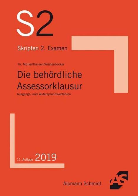 Thomas Müller: Müller, T: Die behördliche Assessorklausur, Buch