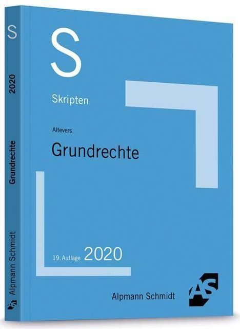 Ralf Altevers: Altevers, R: Skript Grundrechte, Buch