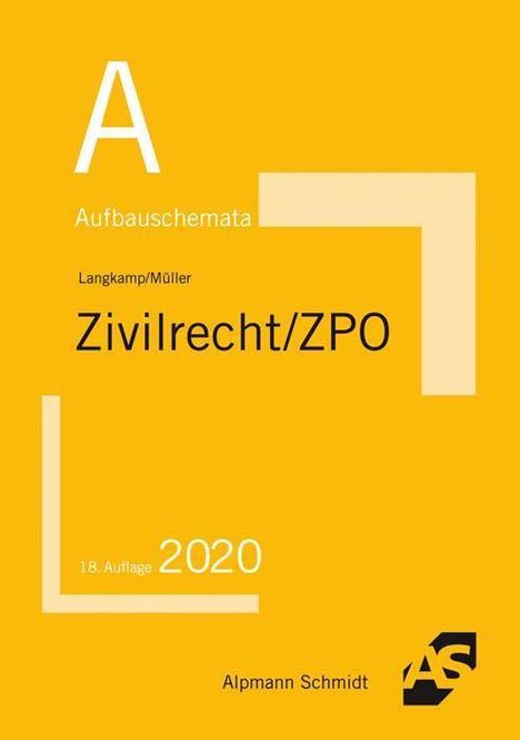 Tobias Langkamp: Langkamp (geb. Wirtz), T: Aufbauschemata Zivilrecht / ZPO, Buch