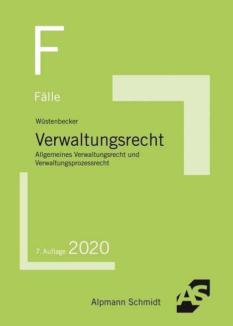 Horst Wüstenbecker: Wüstenbecker, H: Fälle Verwaltungsrecht, Buch