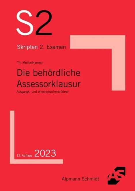 Thomas Müller: Die behördliche Assessorklausur, Buch