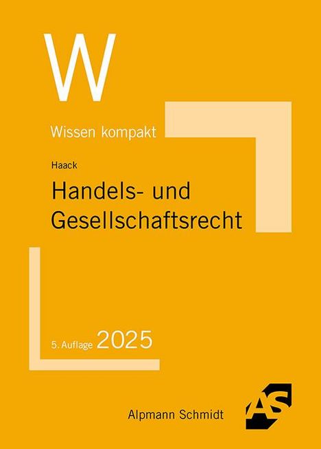 Claudia Haack: Handels- und Gesellschaftsrecht, Buch