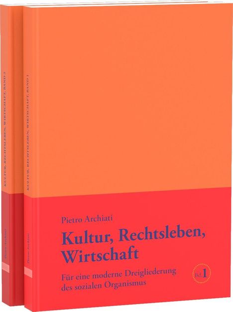 Pietro Archiati: Kultur, Rechtsleben, Wirtschaft, Bd. 2, Buch