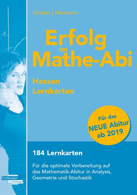 Helmut Gruber: Erfolg im Mathe-Abi Lernkarten Hessen ab 2019, Buch
