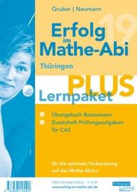 Helmut Gruber: Erfolg im Mathe-Abi 2019 Lernpaket Thüringen, Buch
