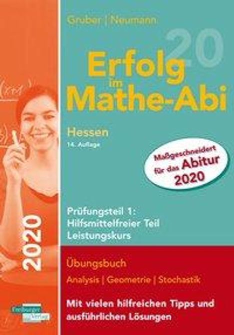 Helmut Gruber: Erfolg im Mathe-Abi 2020 HE LK Teil 1, Buch
