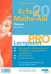 Helmut Gruber: Erfolg im Mathe-Abi 2020 Hessen Lernpaket 'Pro' Grundkurs, 3 Bücher