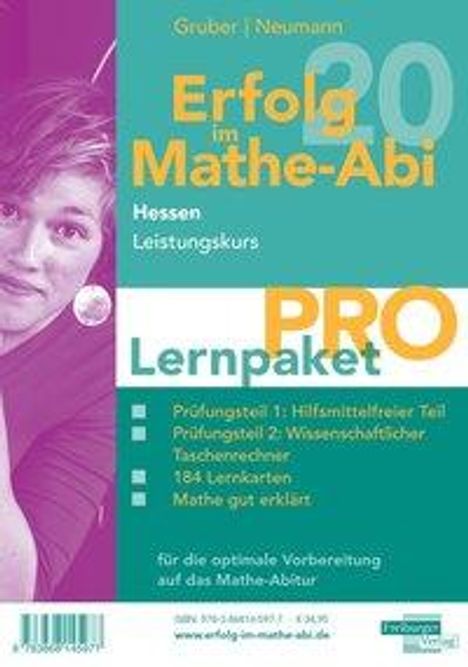 Helmut Gruber: Erfolg im Mathe-Abi 2020 Hessen Lernpaket 'Pro' Leistungskurs, Buch