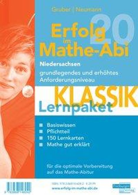 Helmut Gruber: Erfolg im Mathe-Abi 2020 Lernpaket 'Klassik' NI, Buch