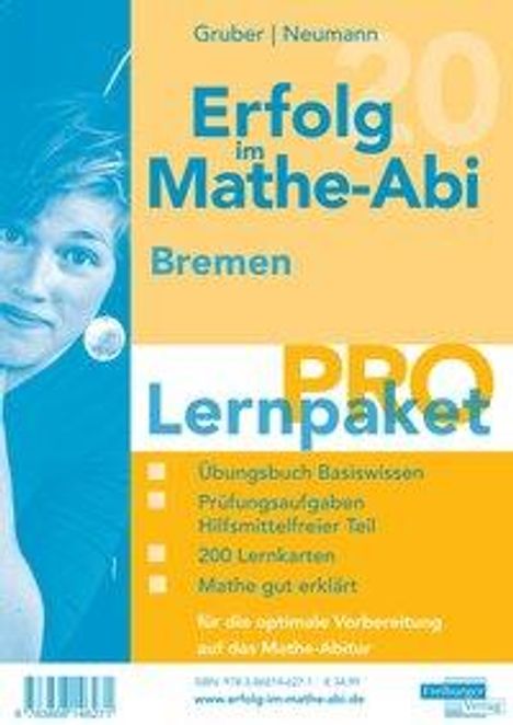 Helmut Gruber: Erfolg im Mathe-Abi 2020 Lernpaket 'Pro' Bremen, Buch
