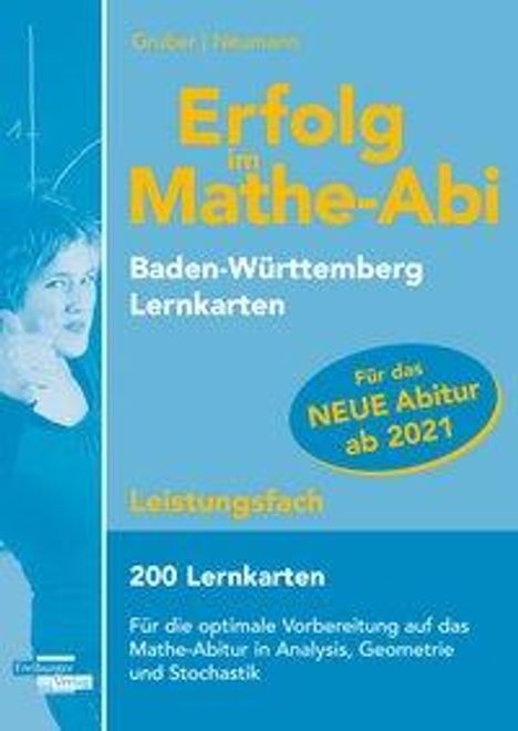 Helmut Gruber: Erfolg im Mathe-Abi 200 Lernkarten LK BW, Buch