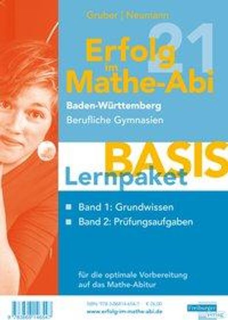 Helmut Gruber: Erfolg im Mathe-Abi 2021 Lernpaket 'Basis' BW, Buch