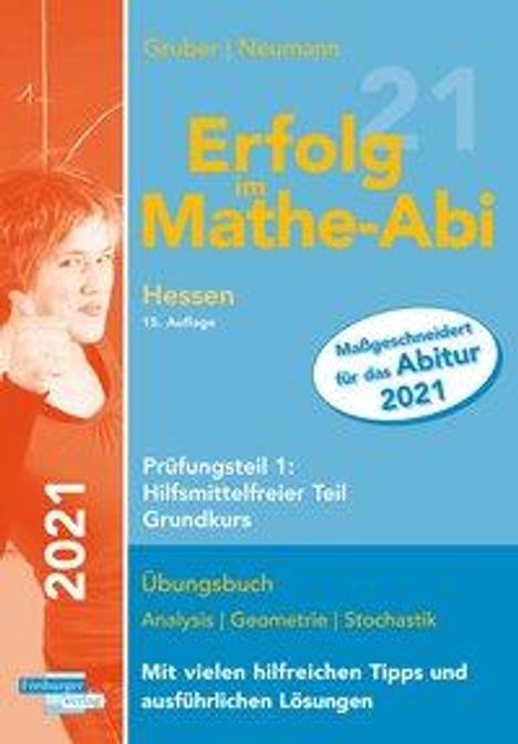 Helmut Gruber: Erfolg im Mathe-Abi 2021 HE GK Teil 1, Buch