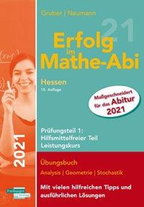 Helmut Gruber: Erfolg im Mathe-Abi 2021 HE LK Teil 1, Buch