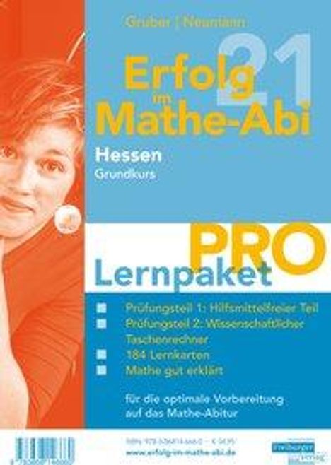 Helmut Gruber: Erfolg im Mathe-Abi 2021 HE Lernpaket Pro GK, Buch