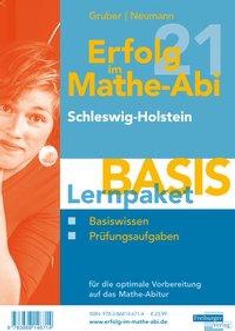 Helmut Gruber: Erfolg im Mathe-Abi 2021 Lernpaket Basis SH, Buch