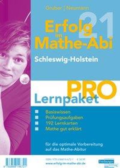 Helmut Gruber: Erfolg im Mathe-Abi 2021 Lernpaket Pro SH, Buch