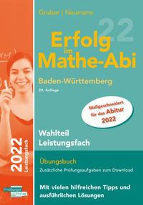Helmut Gruber: Erfolg im Mathe-Abi 2022 Wahlteil Leistungsfach BW, Buch