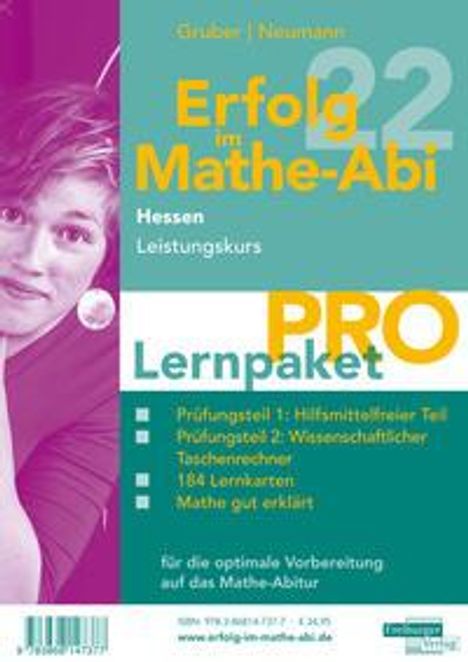 Helmut Gruber: Erfolg im Mathe-Abi 2022 HE Lernpaket Pro LK, Buch