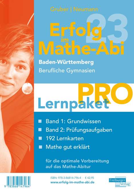 Helmut Gruber: Erfolg im Mathe-Abi 2023 Lernpaket Pro BW berufl.Gy., Buch