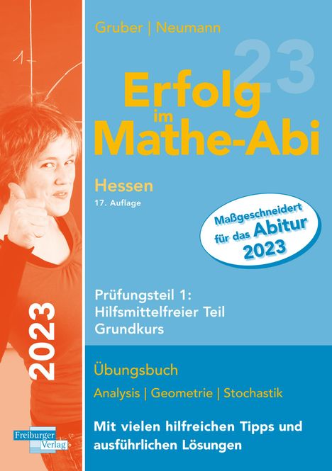 Helmut Gruber: Erfolg im Mathe-Abi 2023 HE GK 1, Buch