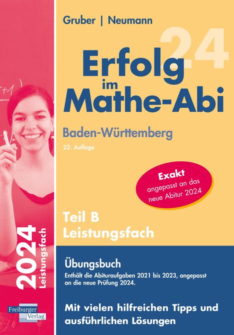 Helmut Gruber: Erfolg im Mathe-Abi 2024 Leistungsfach Teil B Baden-Württemberg, Buch