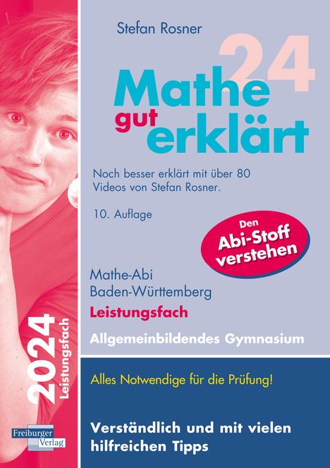 Stefan Rosner: Mathe gut erklärt 2024 Leistungsfach Baden-Württemberg Gymnasium, Buch