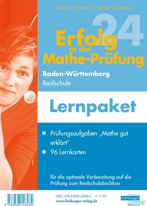 Helmut Gruber: Lernpaket Basis Realschulabschluss 2024 Baden-Württemberg, 2 Bücher