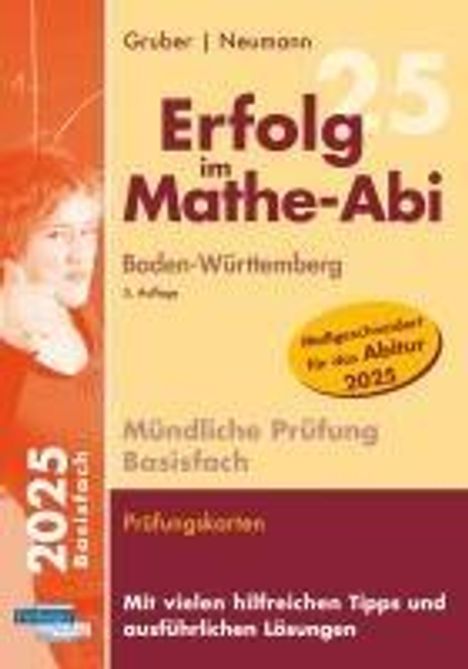 Helmut Gruber: Erfolg im Mathe-Abi 2025 Mündliche Prüfung Basisfach Baden-Württemberg, Buch