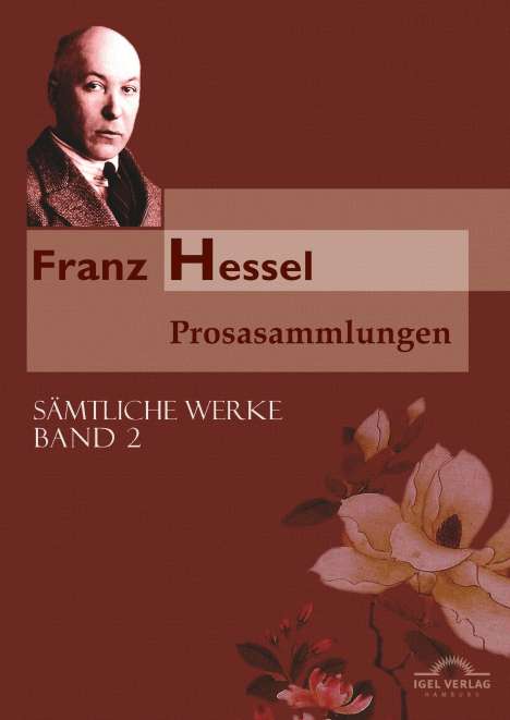 Franz Hessel: Prosasammlungen, Buch