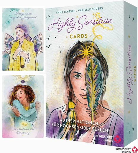 Anna Janssen: Highly Sensitive Cards - 40 Inspirationen für hochsensible Seelen, Buch