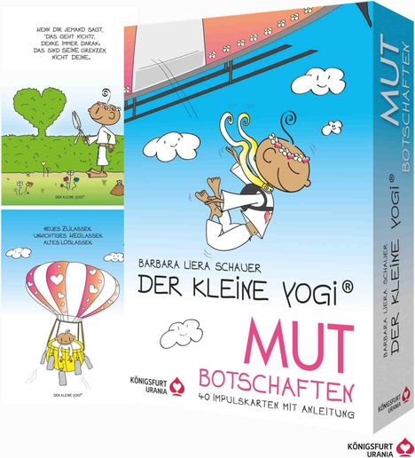 Barbara Liera Schauer: Der kleine Yogi - Mut Botschaften, Buch