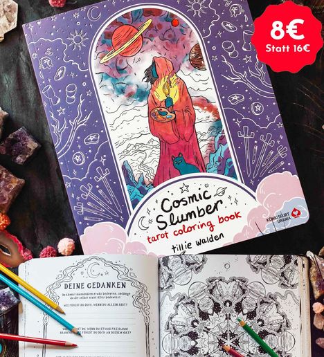 Tillie Walden: Cosmic Slumber Tarot Coloring Book, Buch