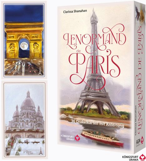 Lenormand de Paris - Eine Reise durch das historische Paris, Buch