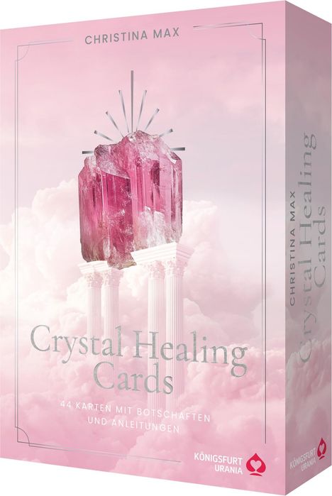 Christina Max: Crystal Healing Cards, Buch