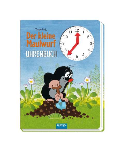 Zdenek Miler: Der kleine Maulwurf Uhrenbuch, Buch