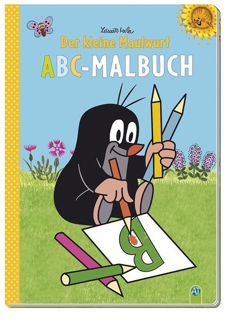 Zdenek Miler: Der kleine Maulwurf - ABC-Malbuch, Buch
