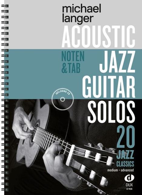 Michael Langer: Acoustic Jazz Guitar Solos, Buch