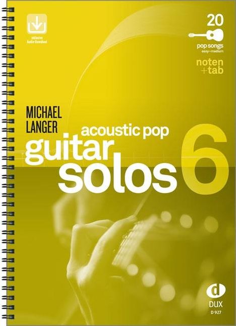 Acoustic Pop Guitar Solos 6, Buch