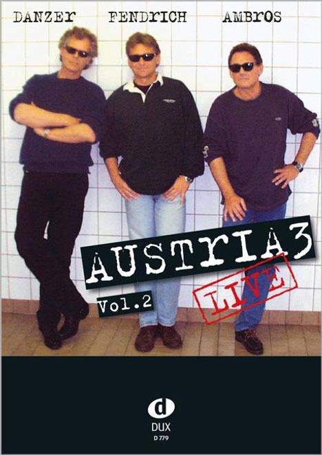 Rainhard Fendrich: Austria 3 - Live Vol. 2, Noten