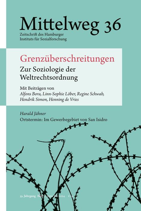 Grenzüberschreitungen. Zur Soziologie der Weltrechtsordnung, Buch