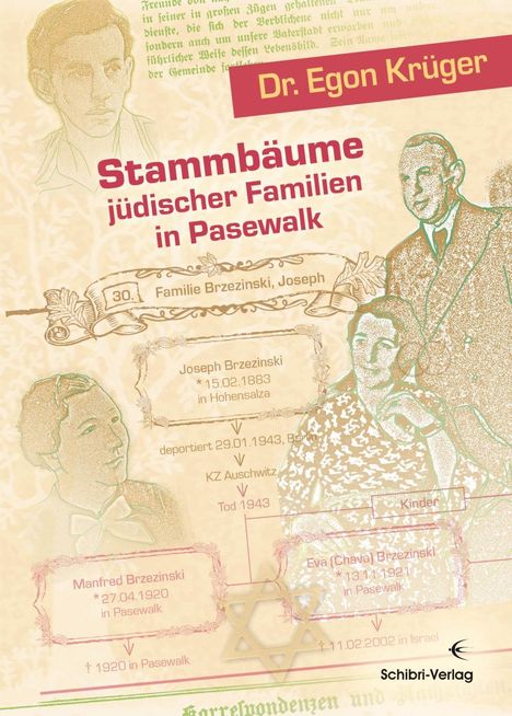 Egon Krüger: Krüger, E: Stammbäume jüdischer Familien in Pasewalk, Buch
